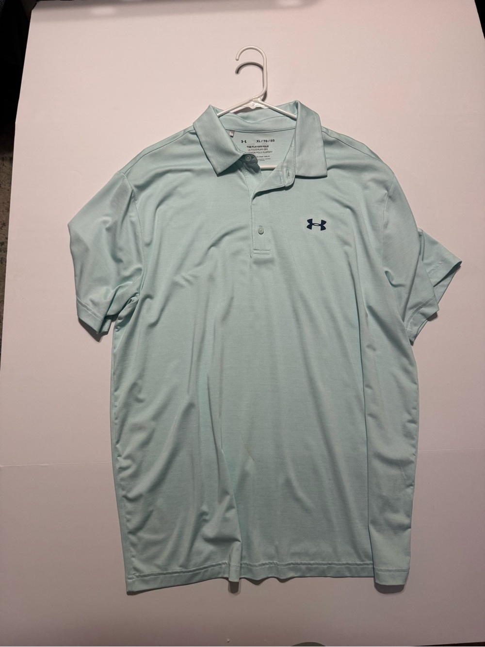 Under Armour Men’s Mint Green Performance Polo